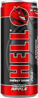Hell Κουτί Energy Drink Apple με Ανθρακικό 250ml