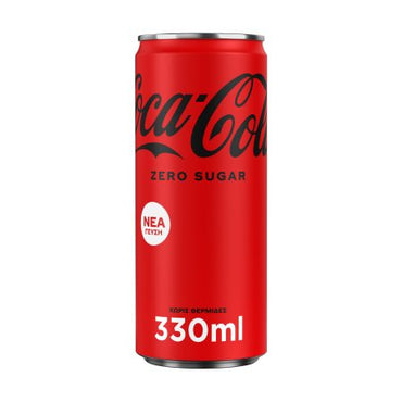 COCA COLA Zero Αναψυκτικό Χωρίς ζάχαρη 330ml
